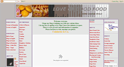 Desktop Screenshot of loveofgoodfood.com